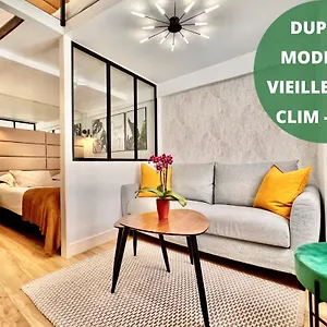  Apartment Duplex Le Gesu - Vieille - Clim - Wifi